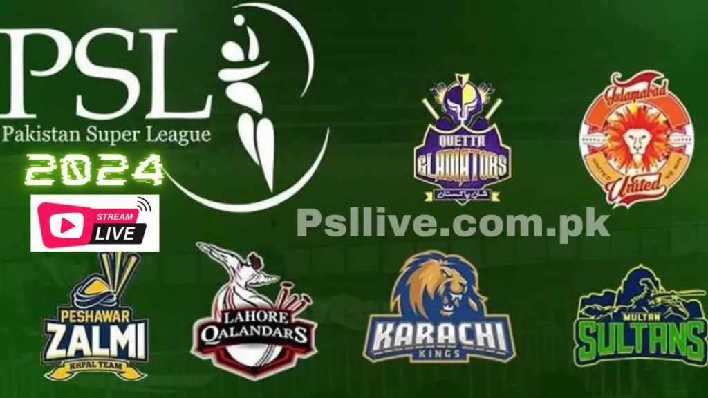 PSL 9 2024 Live Streaming PSL 9 2024