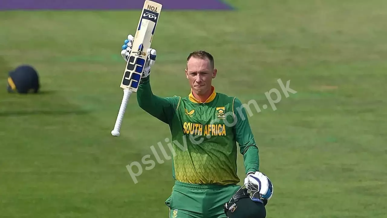 Rassie vd Dussen signed up for PSL Draft 2024