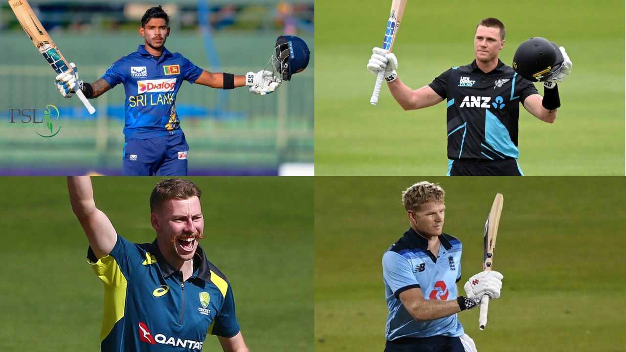 Four more International Players Signed Up for PSL 10 Player Draft