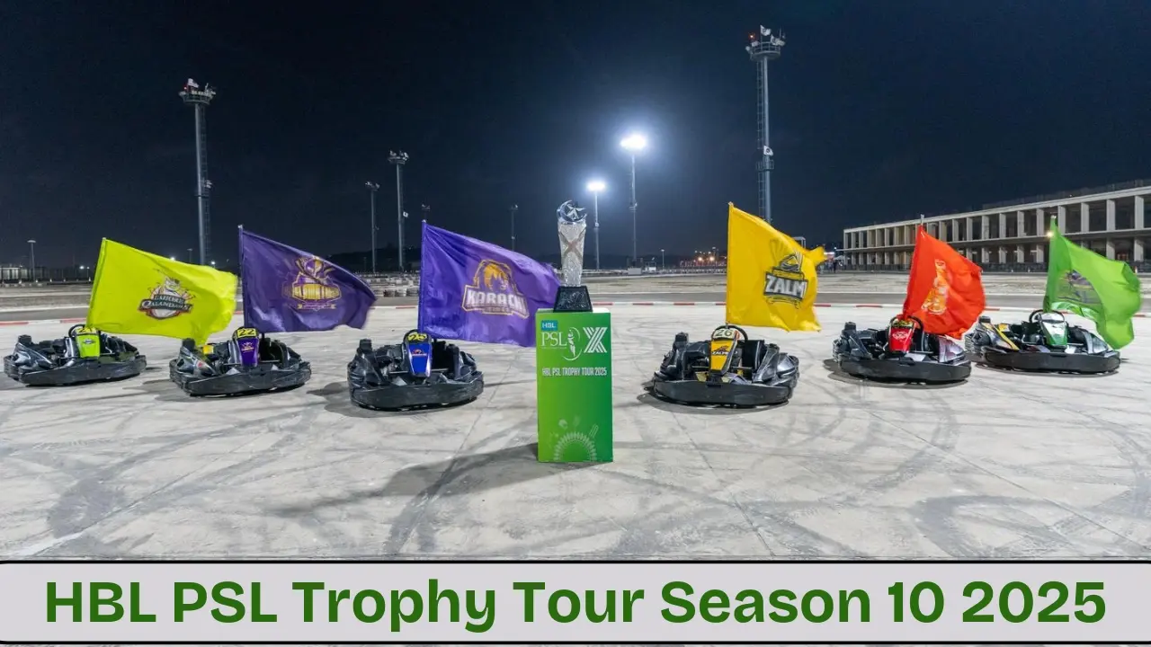 HBL PSL Trophy Tour