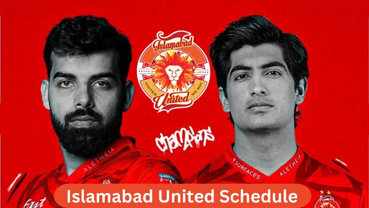 Islamabad United Schedule
