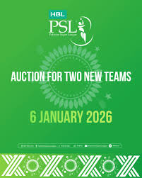 Auction Date Announced for Two new PSL Franchises